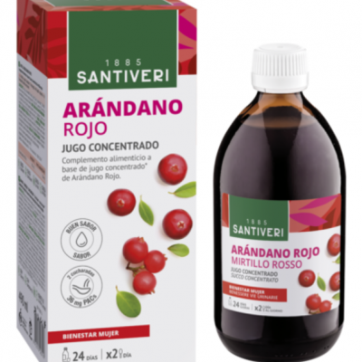 JUGO CONCENTRADO DE ARÁNDANO ROJO SANTIVERI
