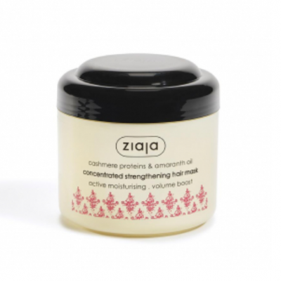 MASCARILLA CAPILAR CON PROTEINAS DE CACHEMIRA Y ACEITE DE AMARANTO ZIAJA