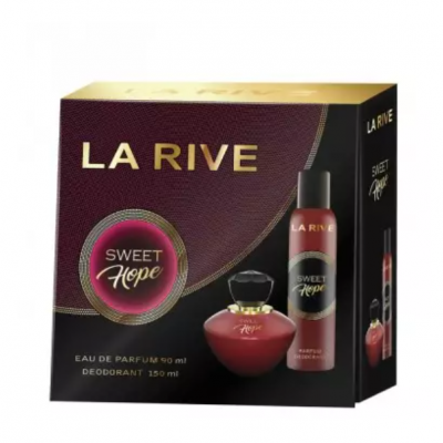 SET PERFUME + DESODORANTE FEMENINO SWEET HOPE LARIVE