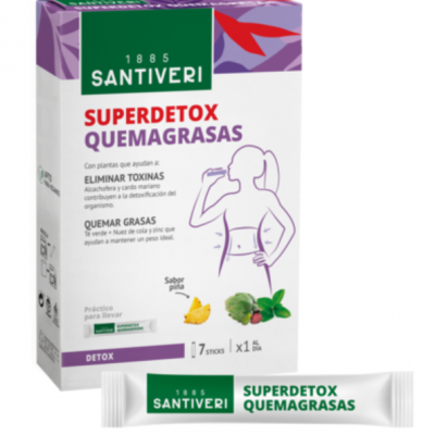 STICKS SUPERDETOX QUEMAGRASAS SANTIVERI