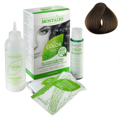 TINTE VEGETAL COLOR 5.0 CASTAÑO CLARO MONTALTO BELLEZA BIO